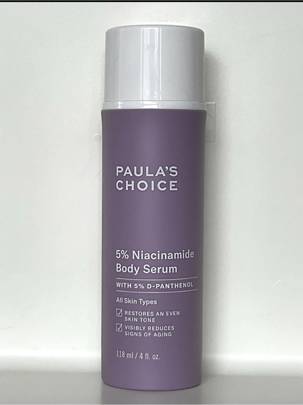 Paula's Choice Purple Niacinamide Body Serum Bottle